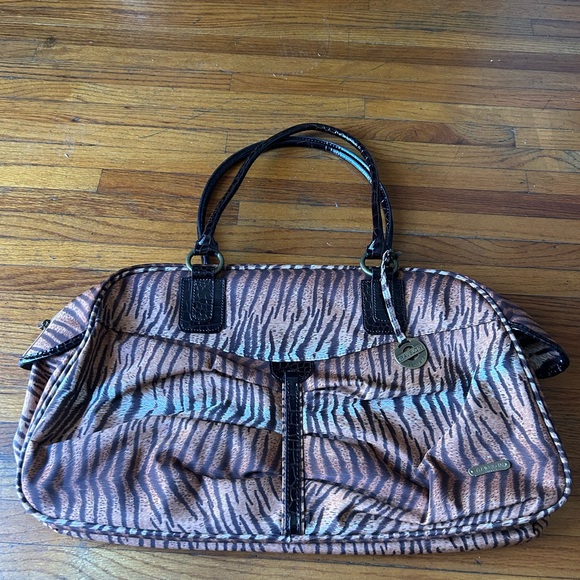 Travelon Handbags - Travelon Tiger Print Travel Bag